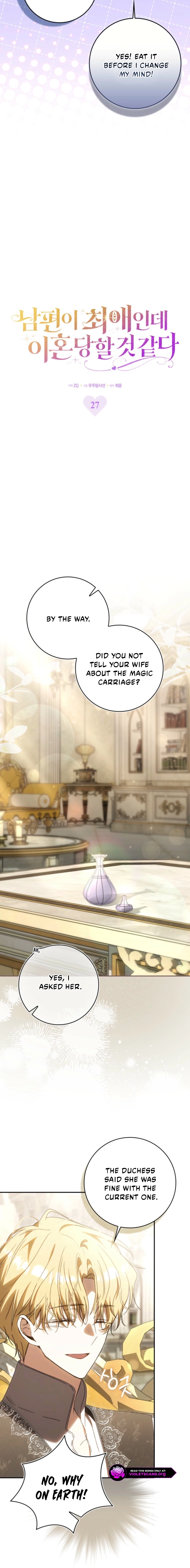 The Villainess Won't Let Go of Her Husband Chapter 27 page 6 - 