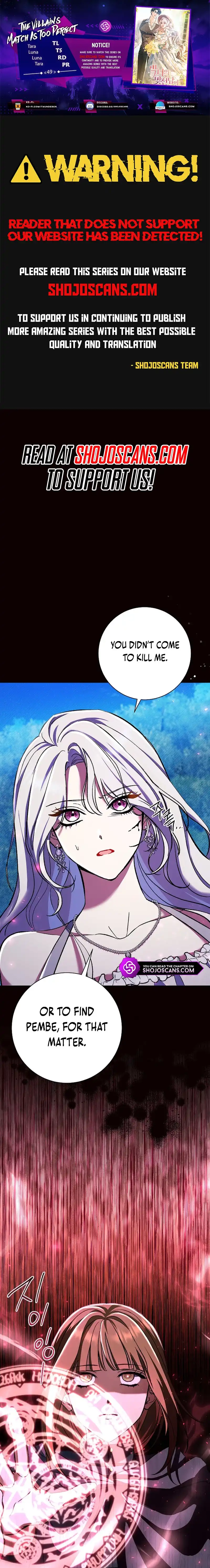 The Villainess's Blind Date Is Too Perfect Chapter 49 page 1 - 