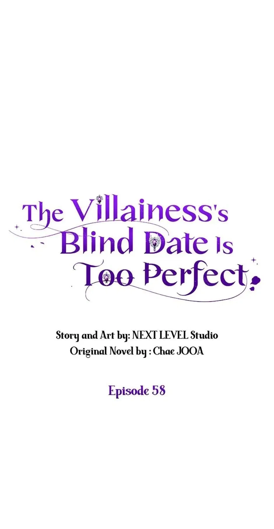 The Villainess's Blind Date Is Too Perfect Chapter 58 page 1 - 