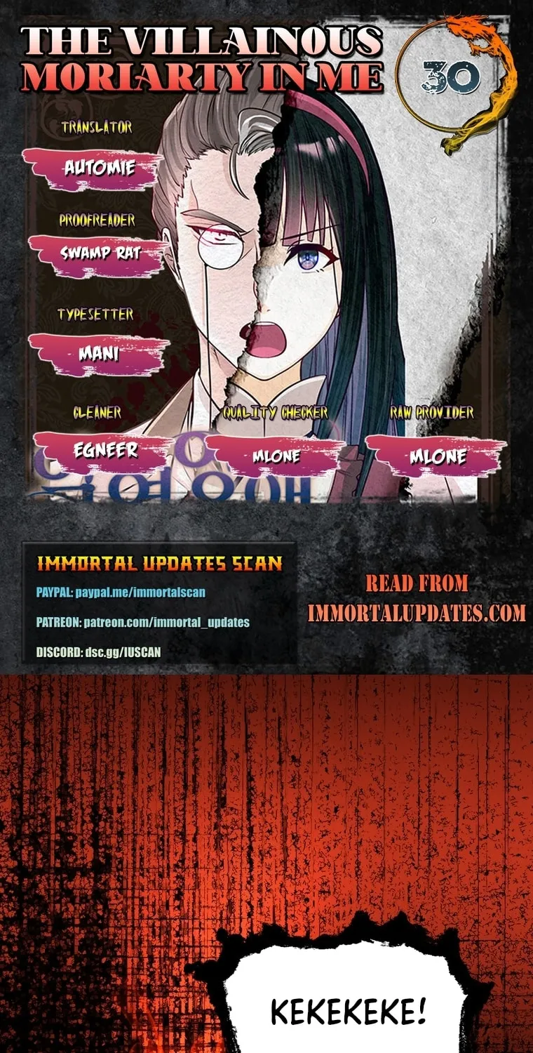 The Villainous Moriarty in Me Chapter 30 page 1 - 