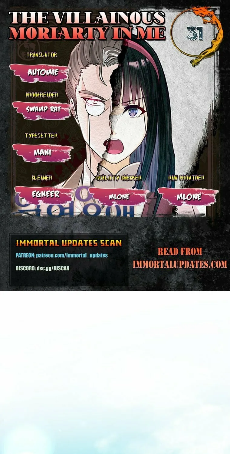The Villainous Moriarty in Me Chapter 31 page 1 - 
