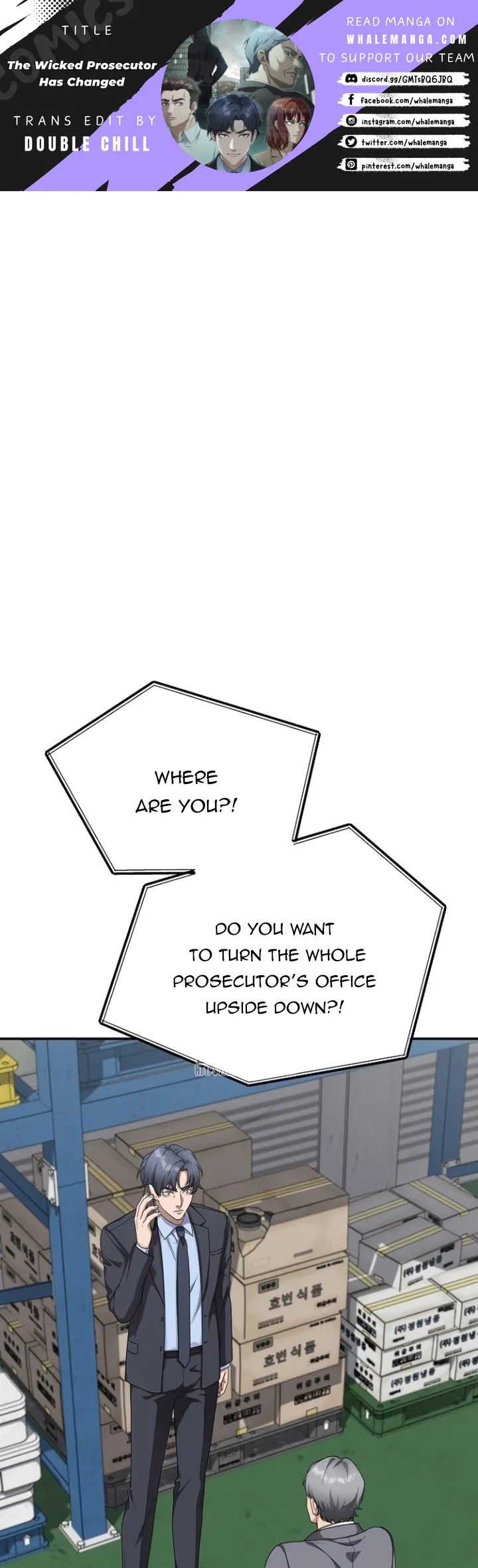 The Wicked Prosecutor Has Changed Chapter 18 page 1 - 
