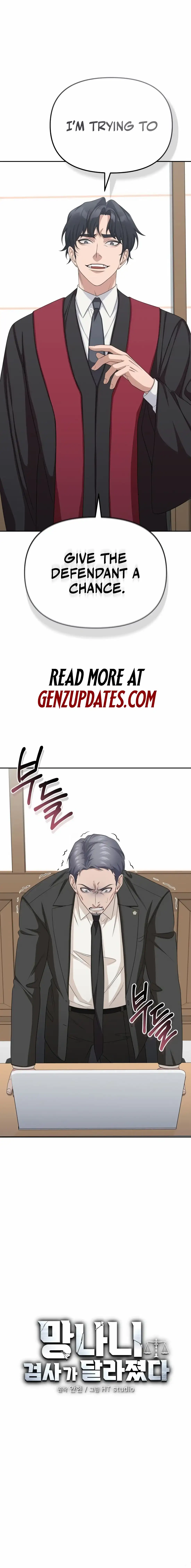 The Wicked Prosecutor Has Changed Chapter 21 page 1 - 