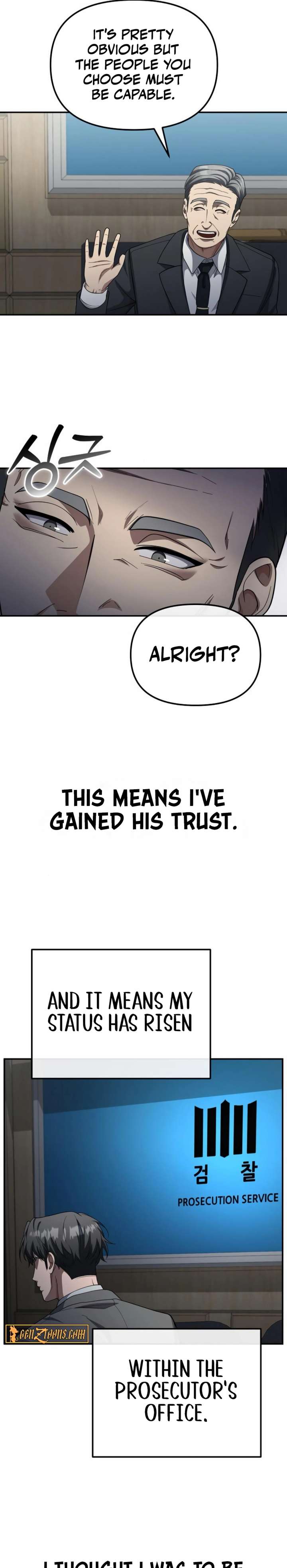 The Wicked Prosecutor Has Changed Chapter 58 page 21 - 