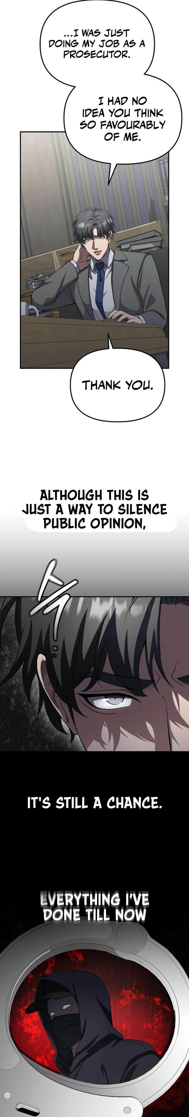 The Wicked Prosecutor Has Changed Chapter 58 page 25 - 