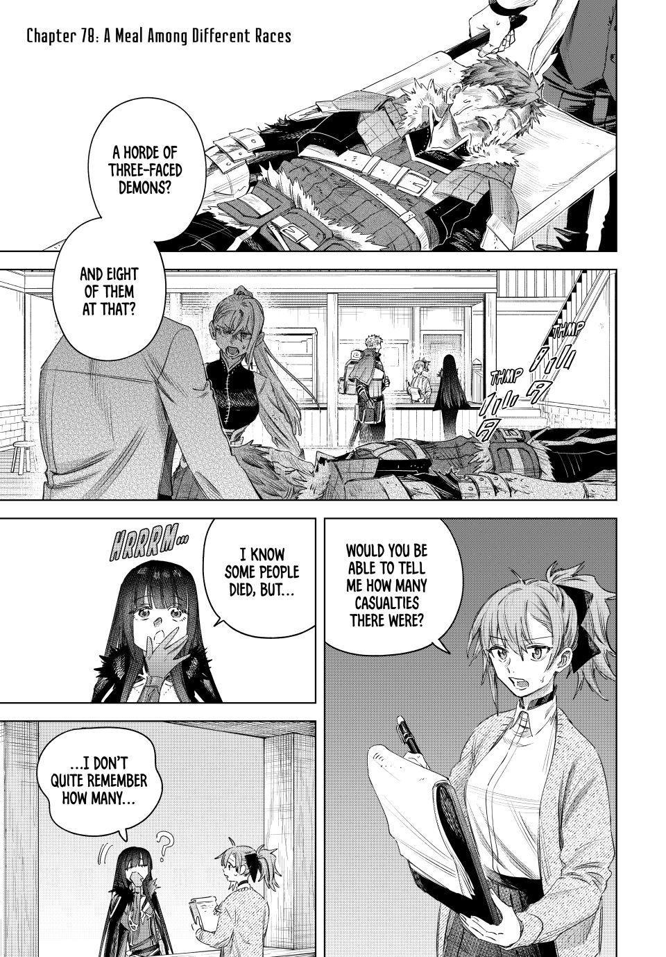 The Witch and the Mercenary Chapter 78 page 1 - 