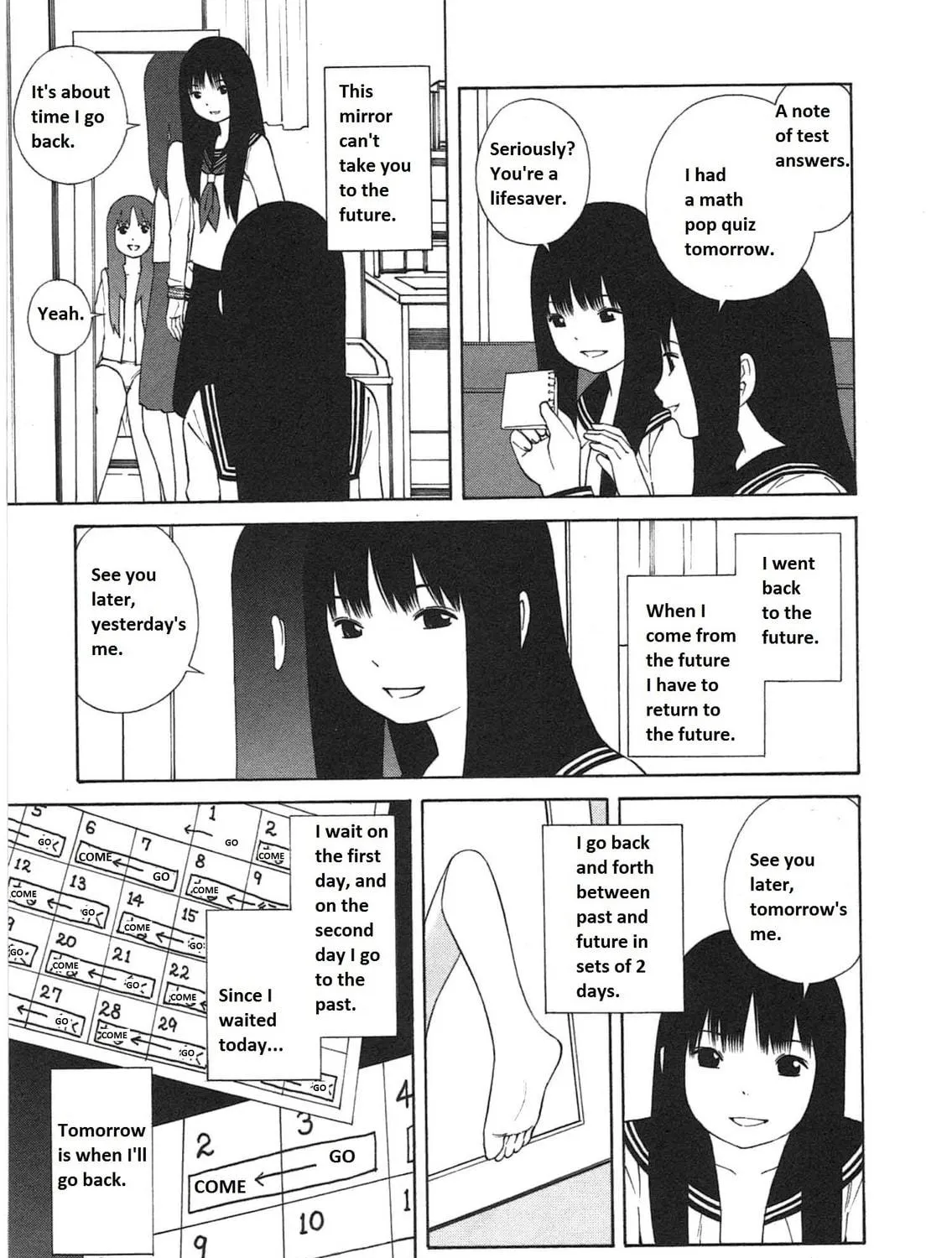 There is something odd about her Chapter 1 page 17 - 