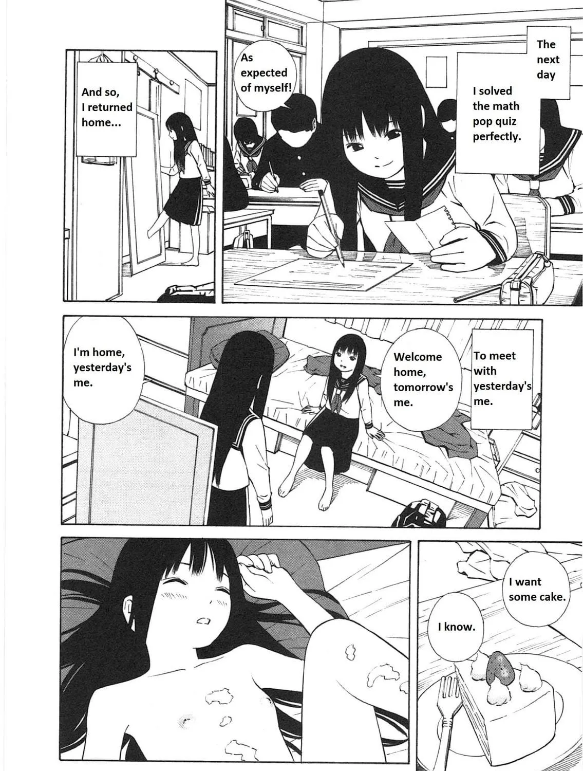 There is something odd about her Chapter 1 page 19 - 