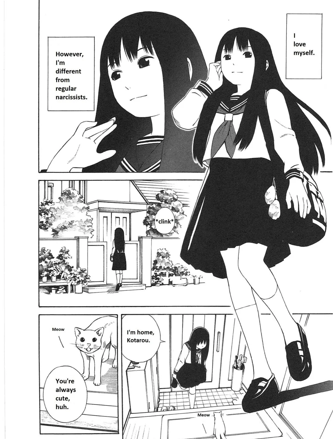 There is something odd about her Chapter 1 page 3 - 