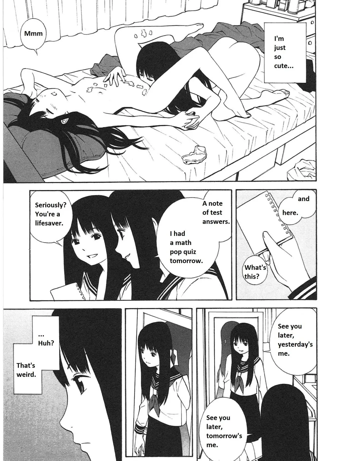 There is something odd about her Chapter 1 page 21 - 