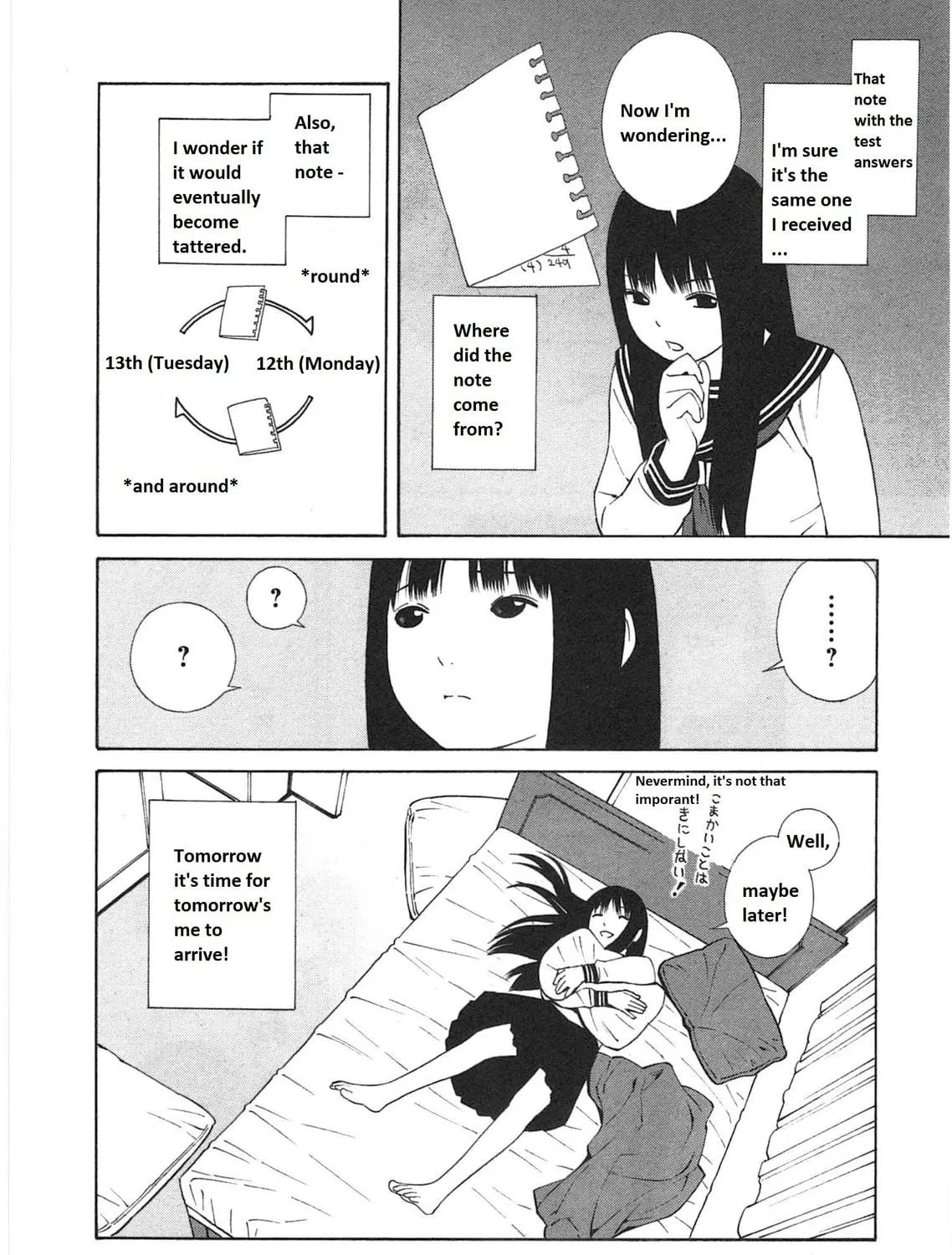 There is something odd about her Chapter 1 page 23 - 
