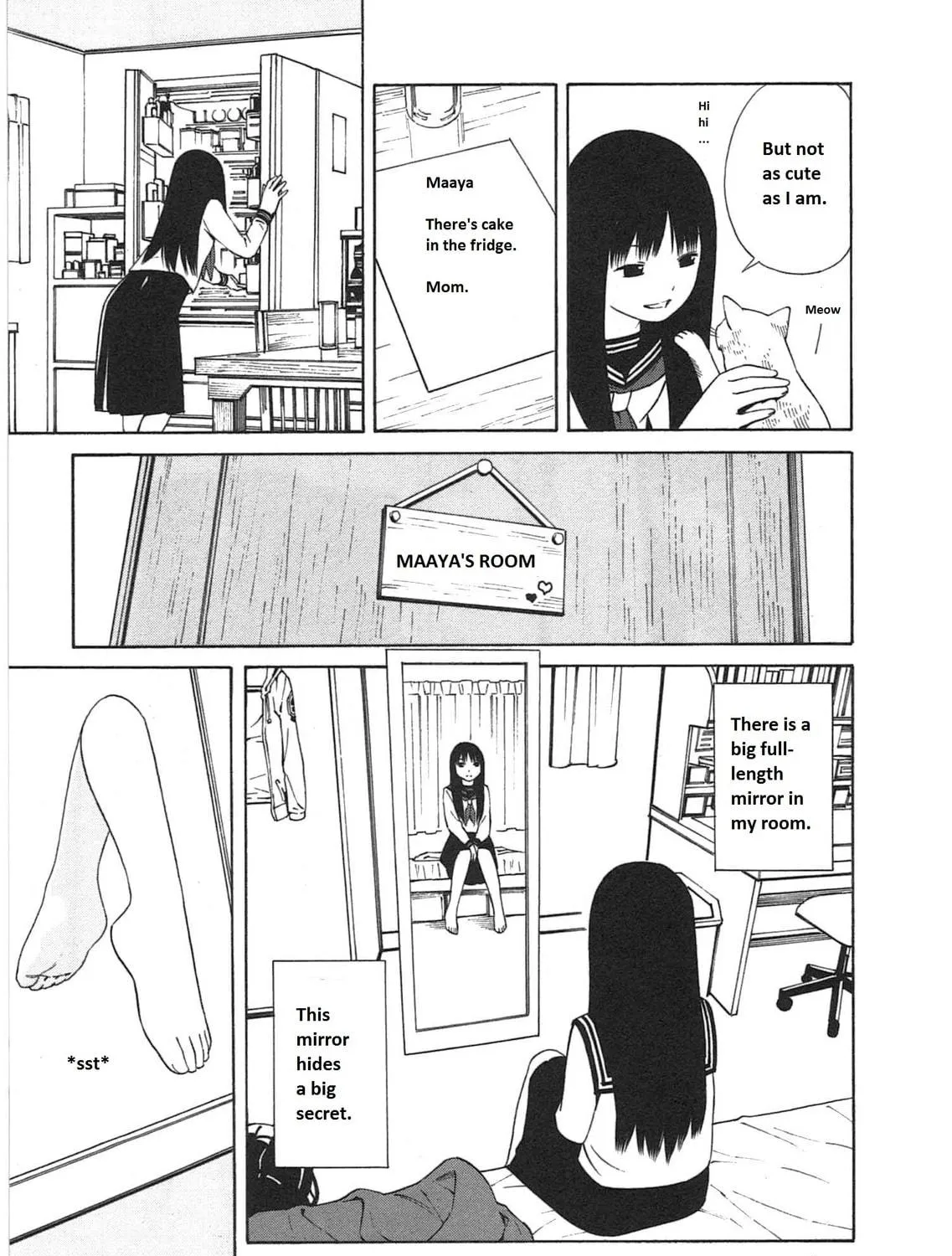 There is something odd about her Chapter 1 page 5 - 