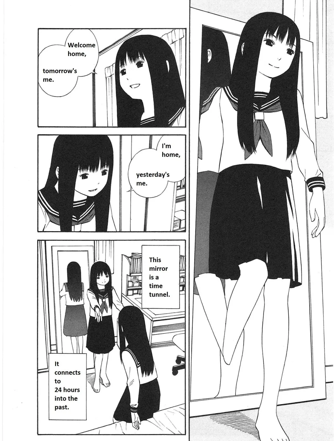 There is something odd about her Chapter 1 page 7 - 