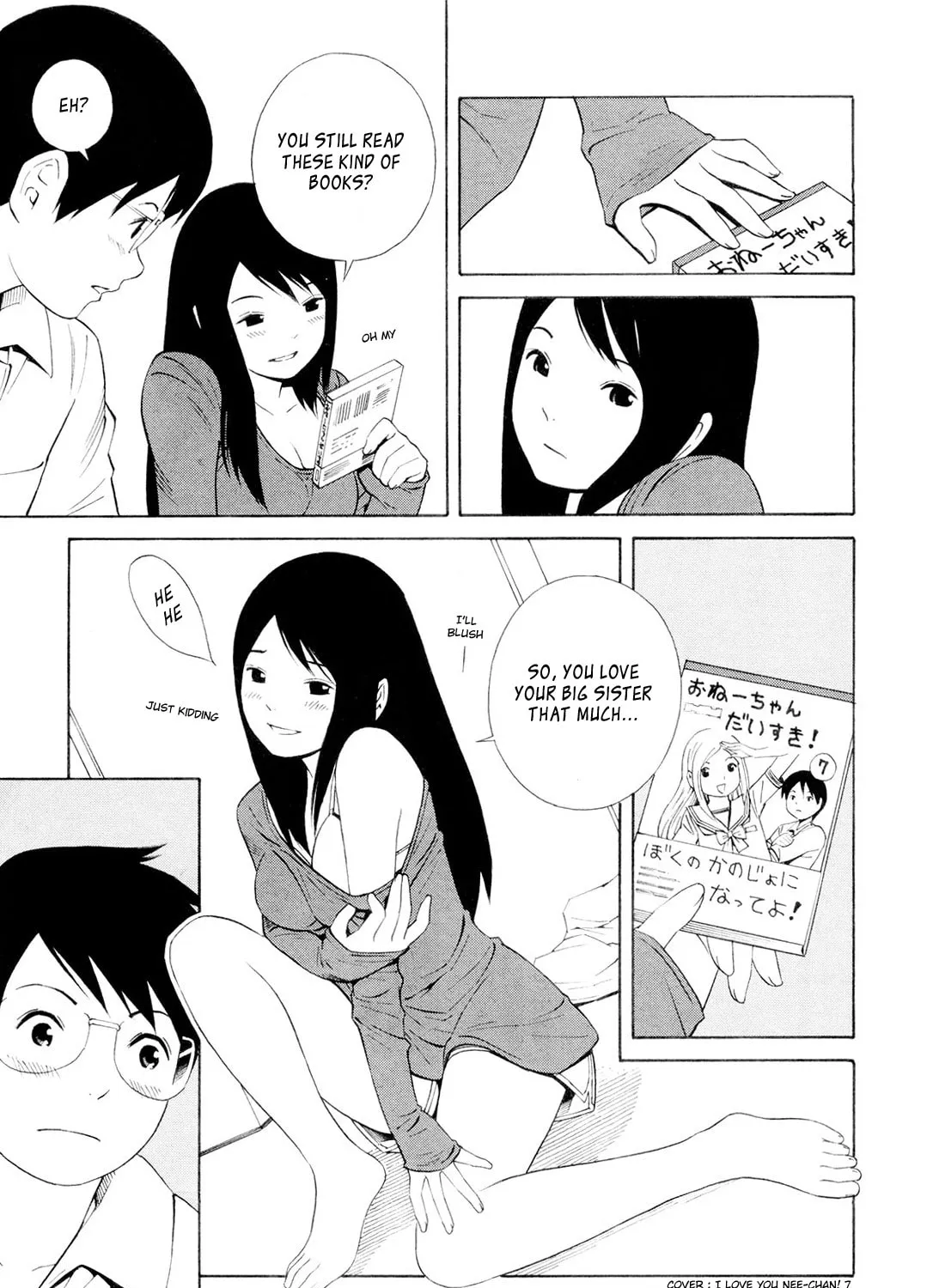There is something odd about her Chapter 3 page 13 - 