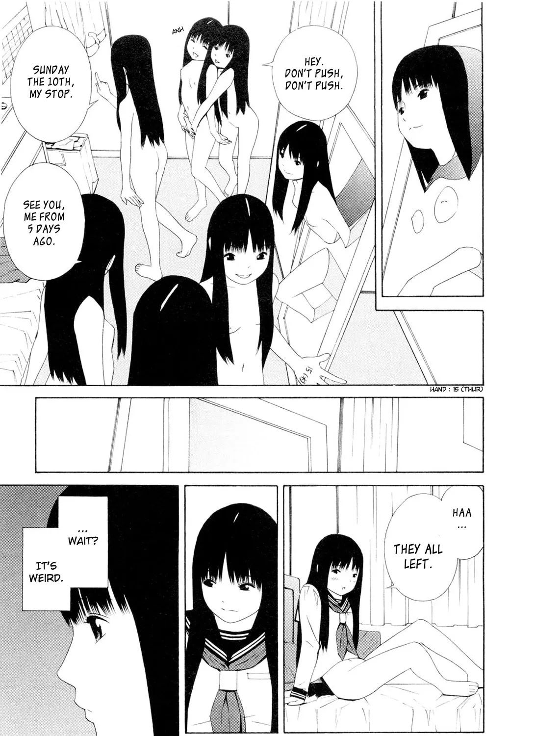 There is something odd about her Chapter 7 page 21 - 
