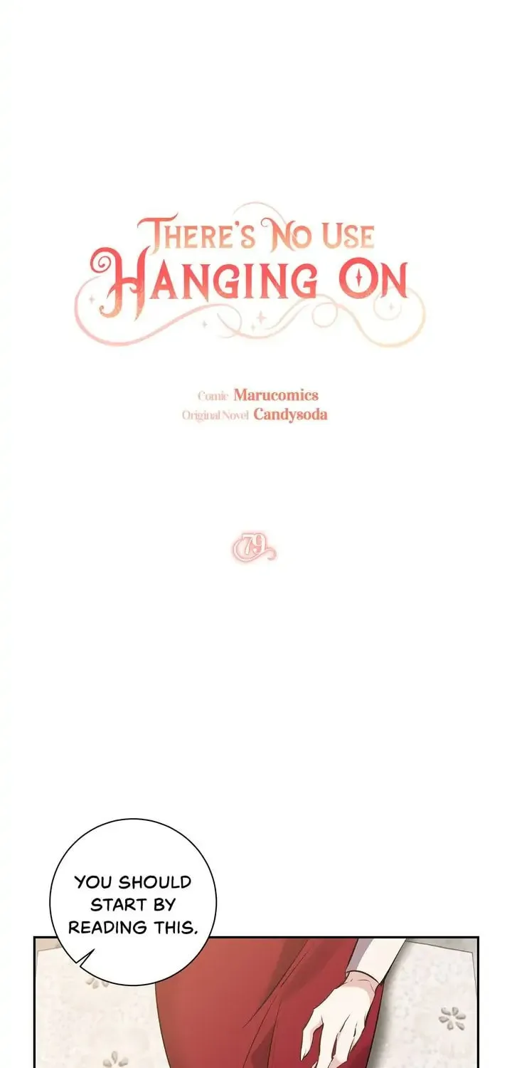 There's No Use Hanging On Chapter 79 page 34 - 