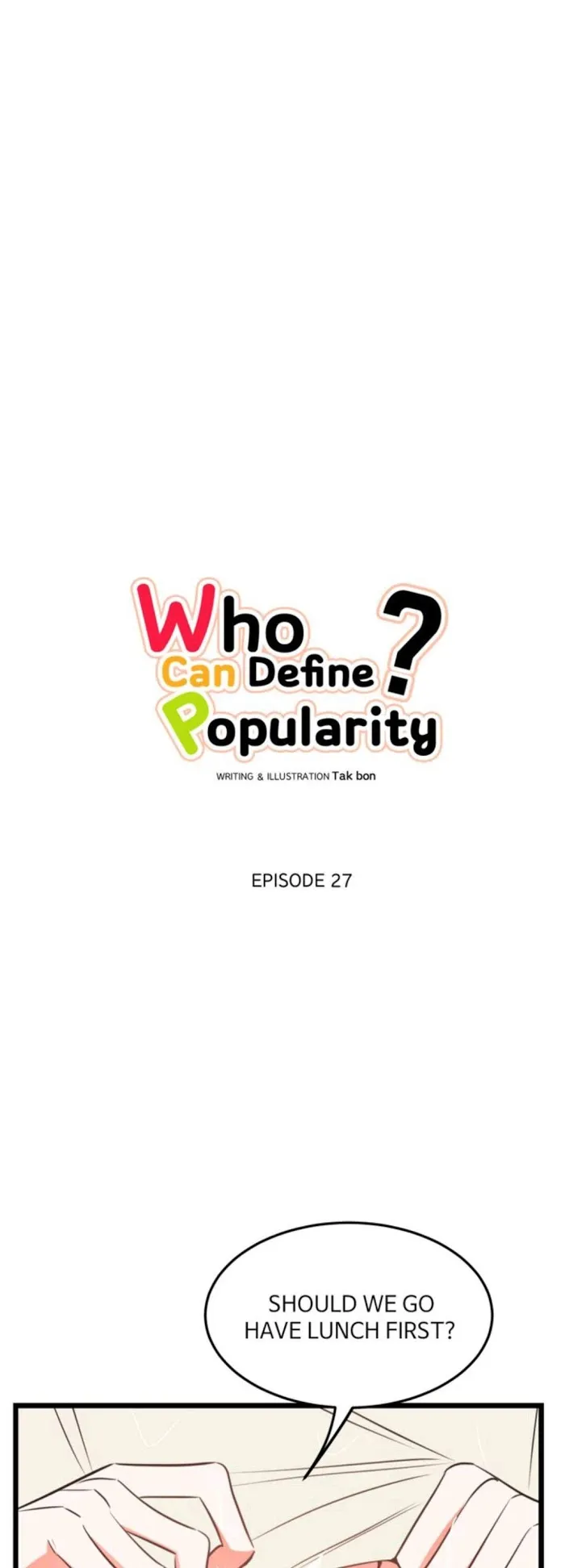 There's Something Wrong with my Popularity Chapter 27 page 2 - 