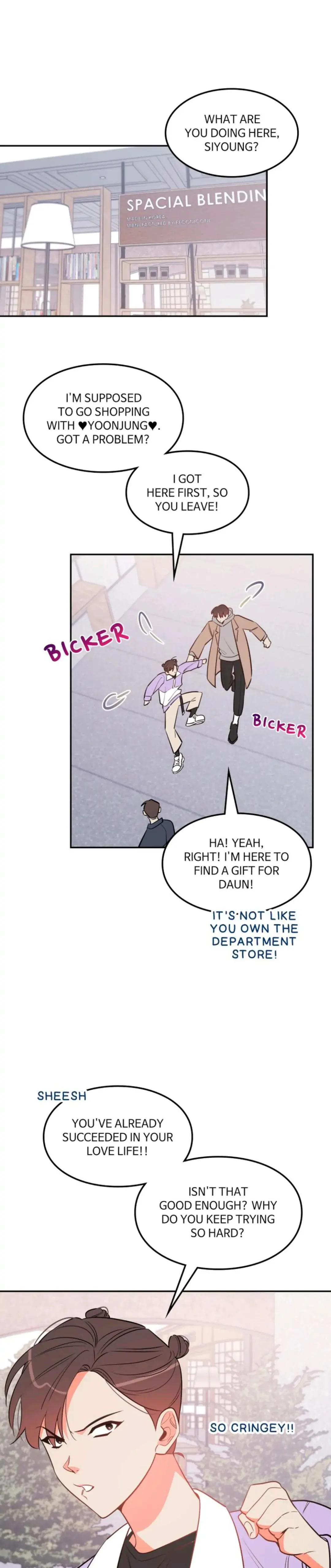 There's Something Wrong with my Popularity Chapter 3 page 1 - 