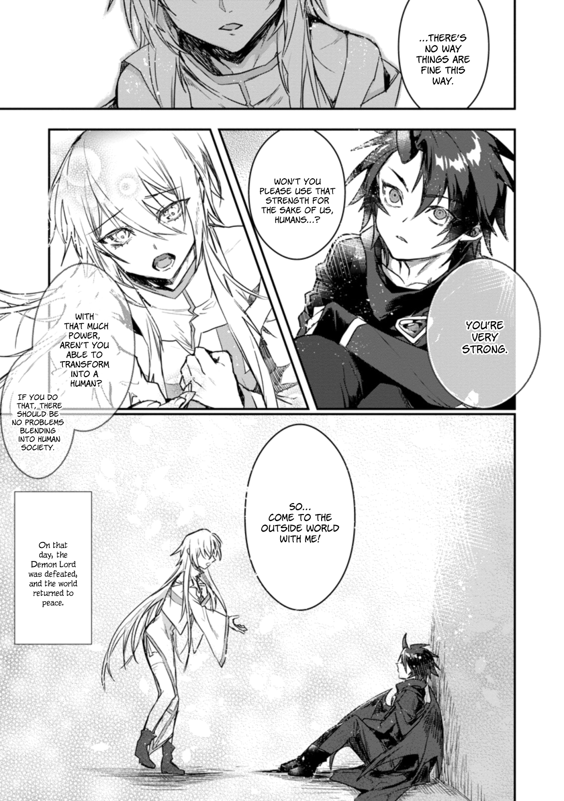 There Was a Cute Girl in the Hero’s Party, so I Tried Confessing to Her Chapter 1.3 page 2 - 