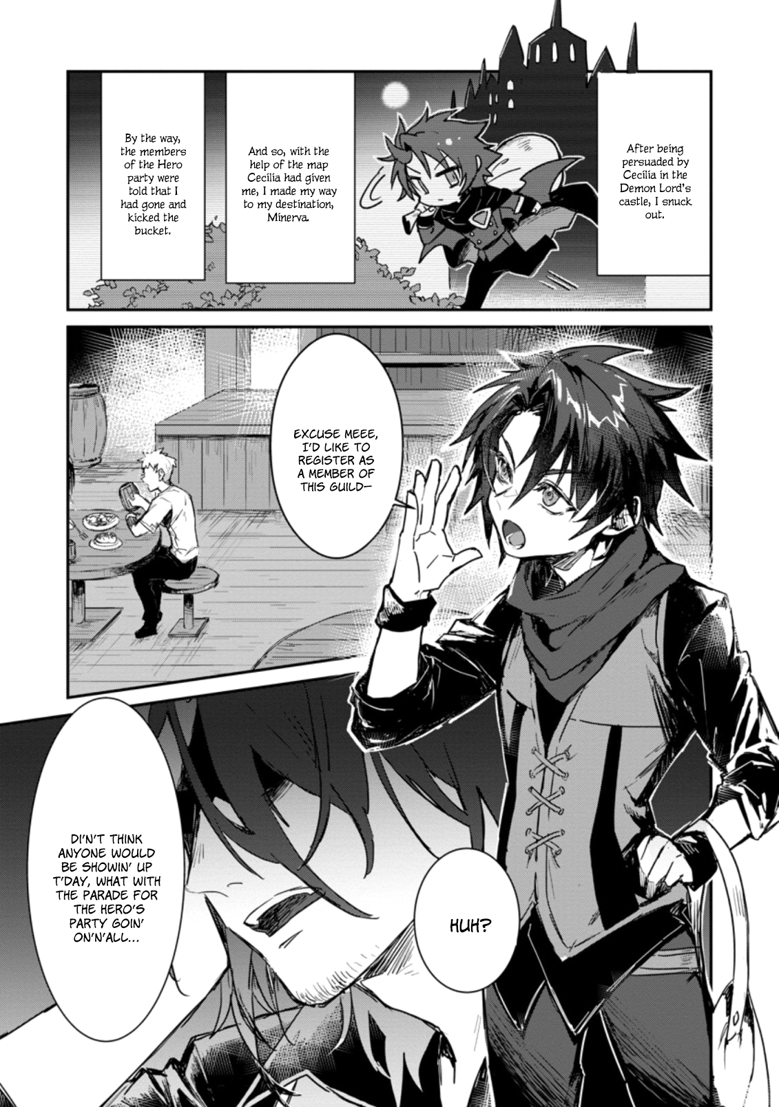 There Was a Cute Girl in the Hero’s Party, so I Tried Confessing to Her Chapter 1.3 page 4 - 