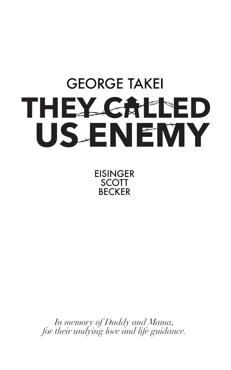 They Called Us Enemy Chapter 1 page 1 - 