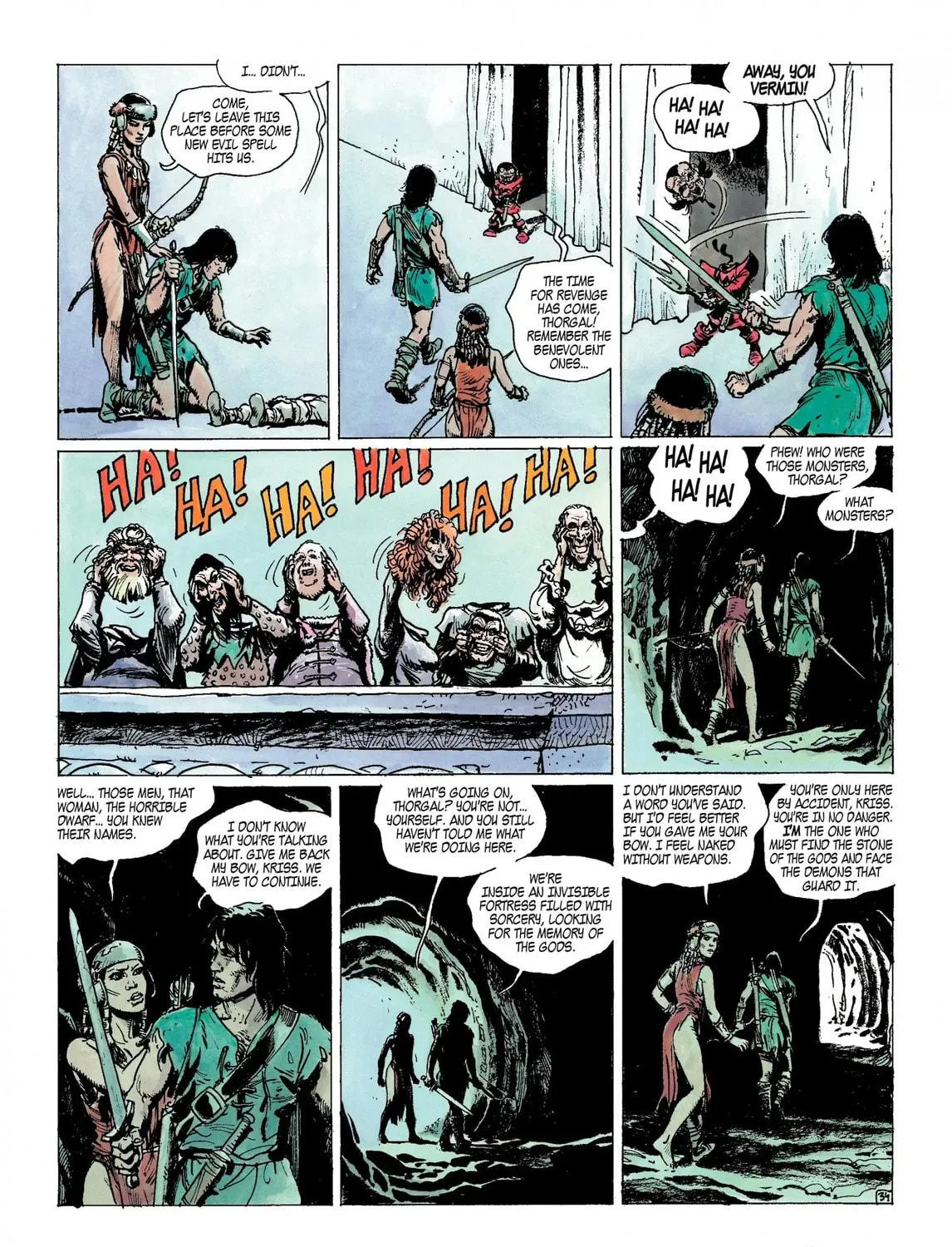 Thorgal Chapter 11 page 71 - 