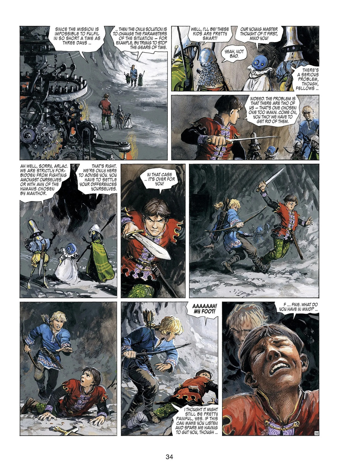 Thorgal Chapter 23 page 36 - 