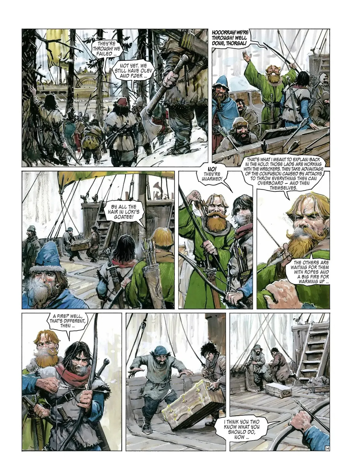 Thorgal Chapter 25 page 33 - 