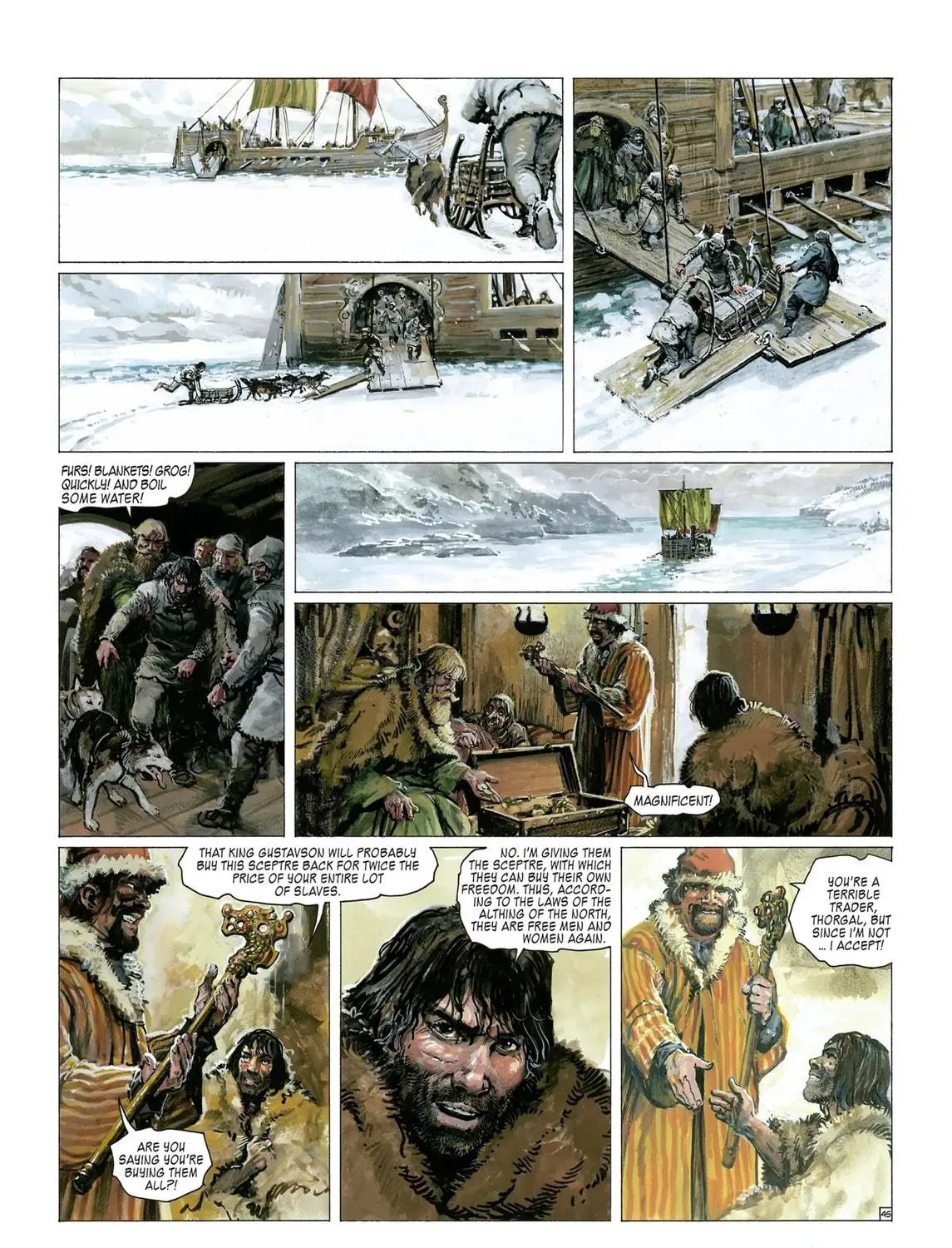 Thorgal Chapter 25 page 95 - 