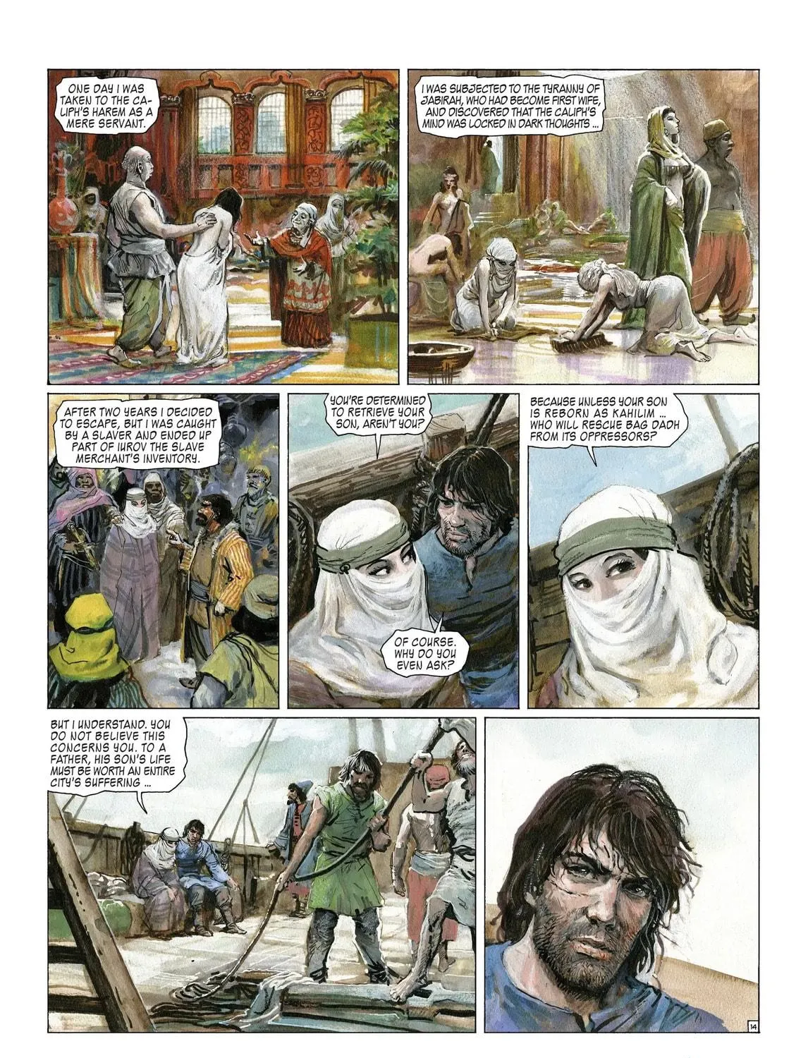 Thorgal Chapter 26 page 35 - 