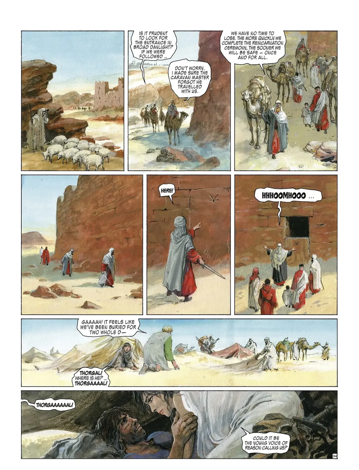 Thorgal Chapter 26 page 75 - 