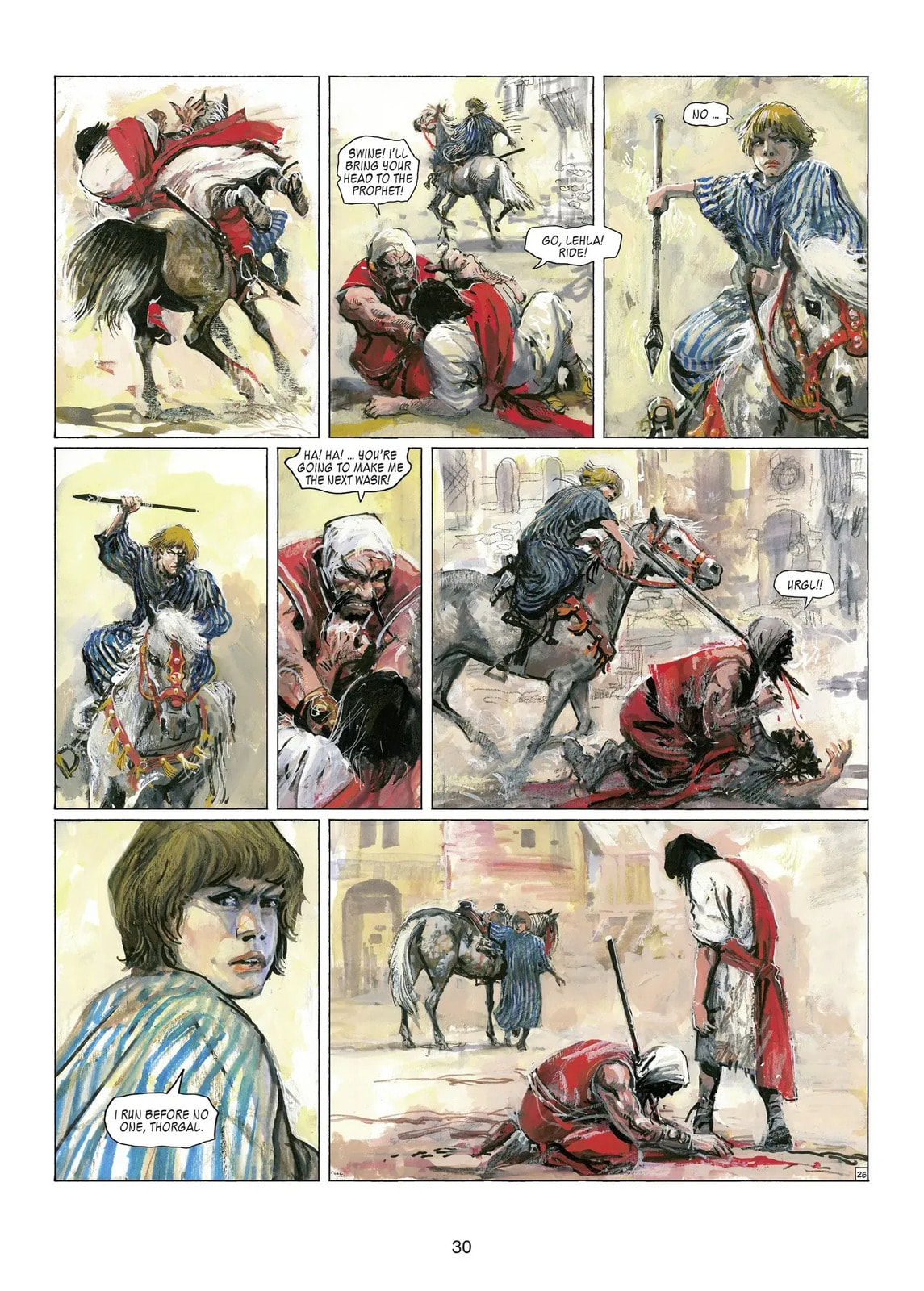 Thorgal Chapter 27 page 32 - 