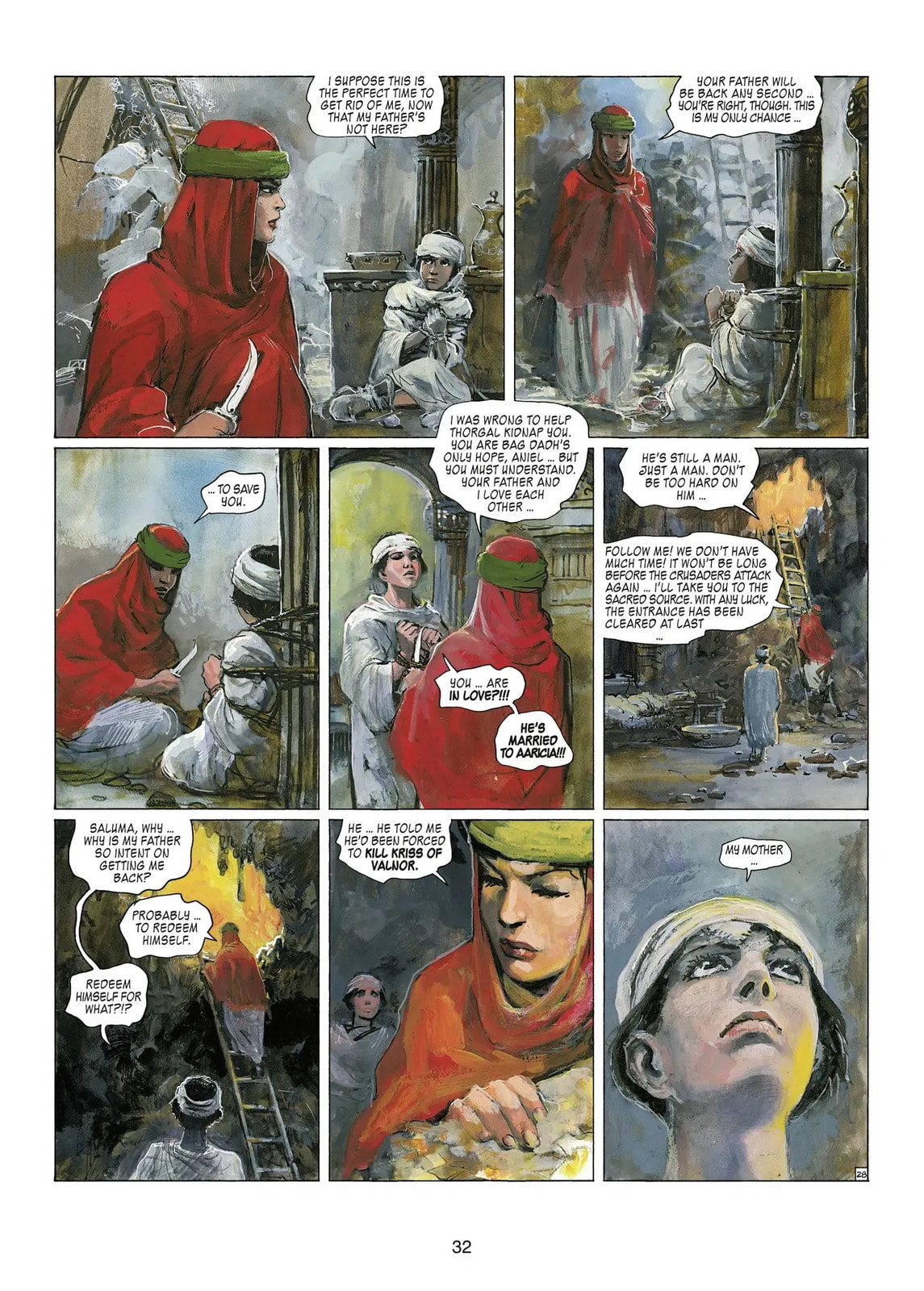 Thorgal Chapter 27 page 34 - 