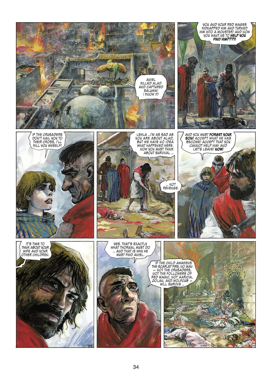 Thorgal Chapter 27 page 36 - 