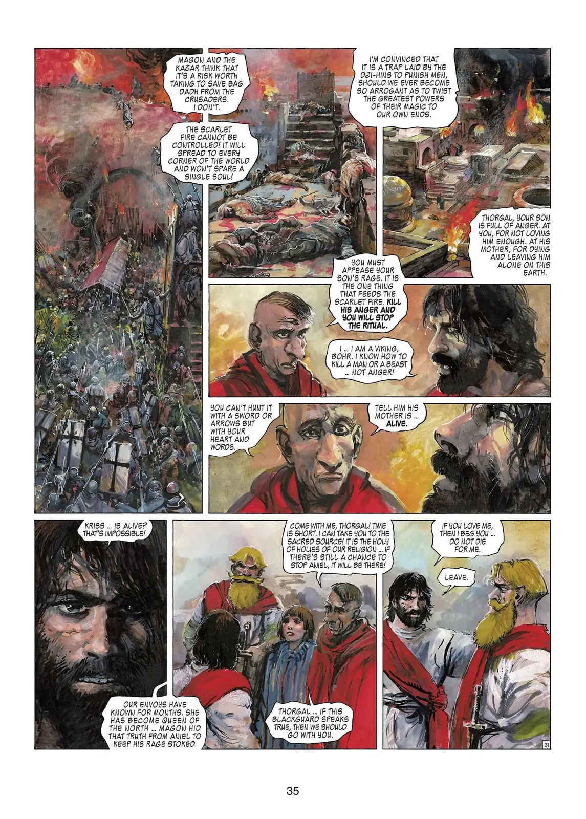 Thorgal Chapter 27 page 37 - 