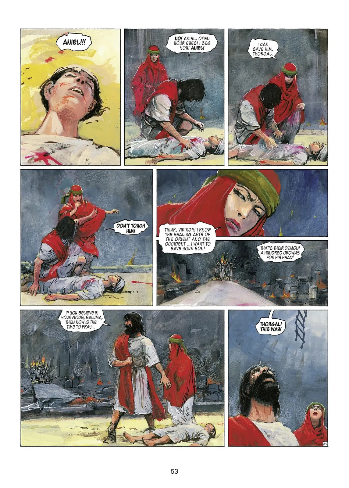 Thorgal Chapter 27 page 55 - 