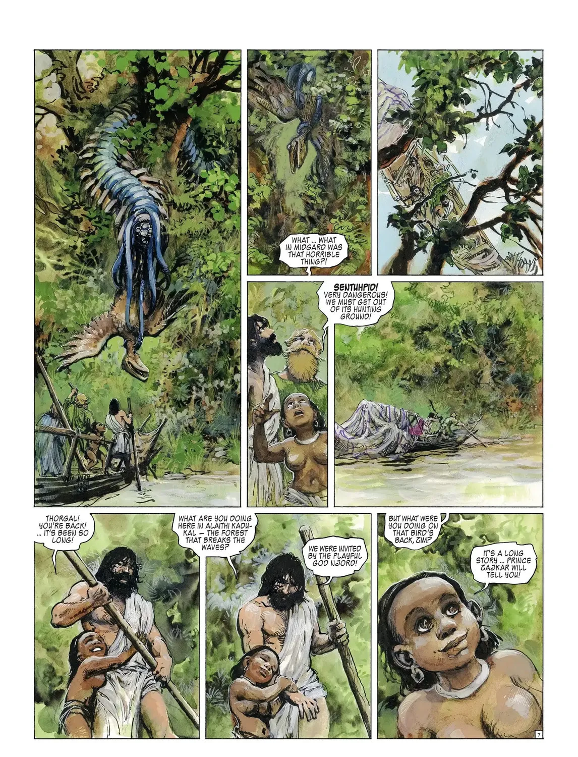 Thorgal Chapter 28 page 21 - 
