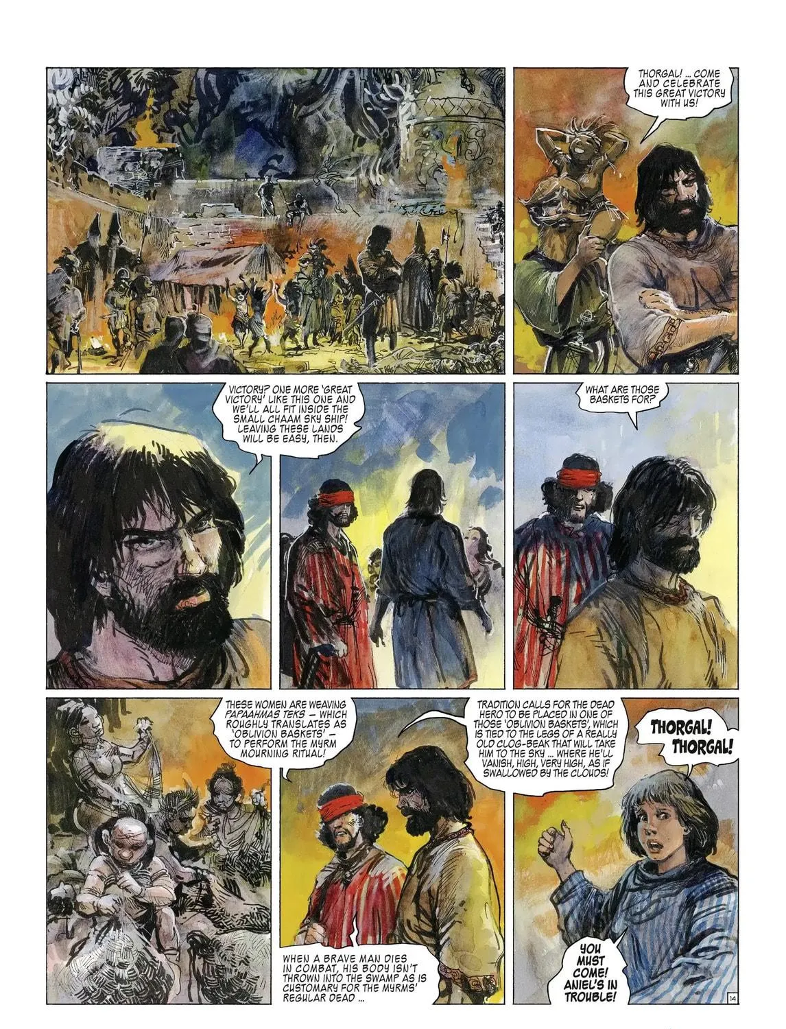Thorgal Chapter 28 page 35 - 