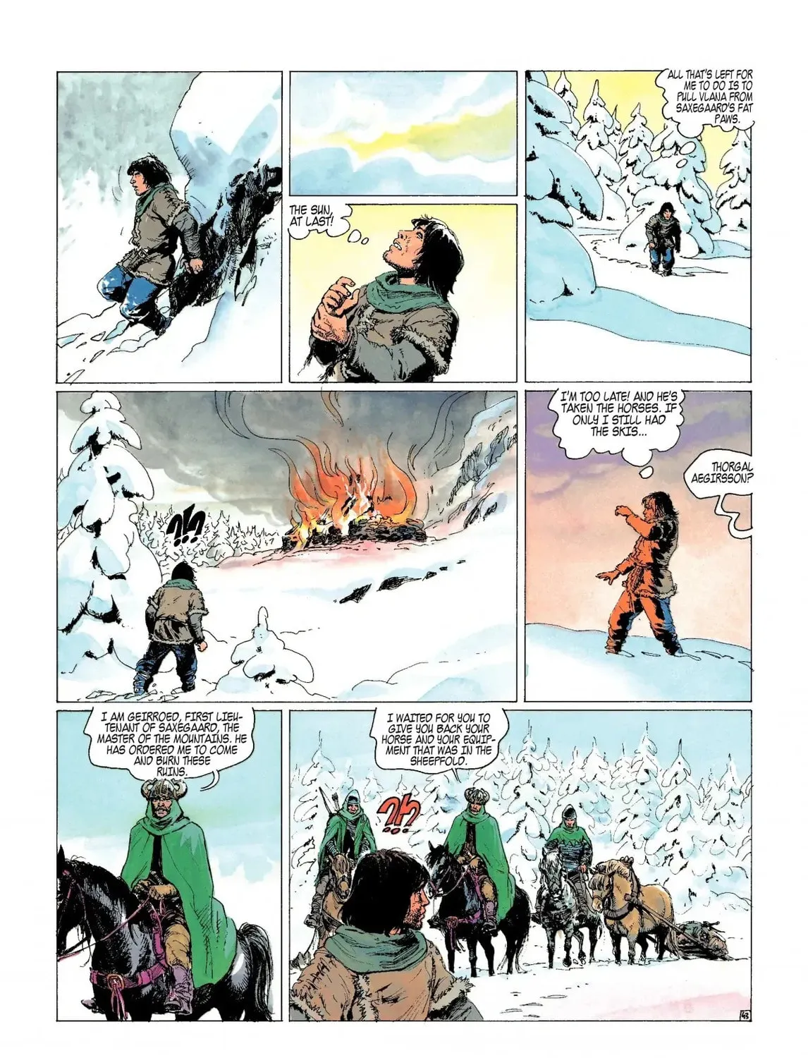 Thorgal Chapter 7 page 93 - 