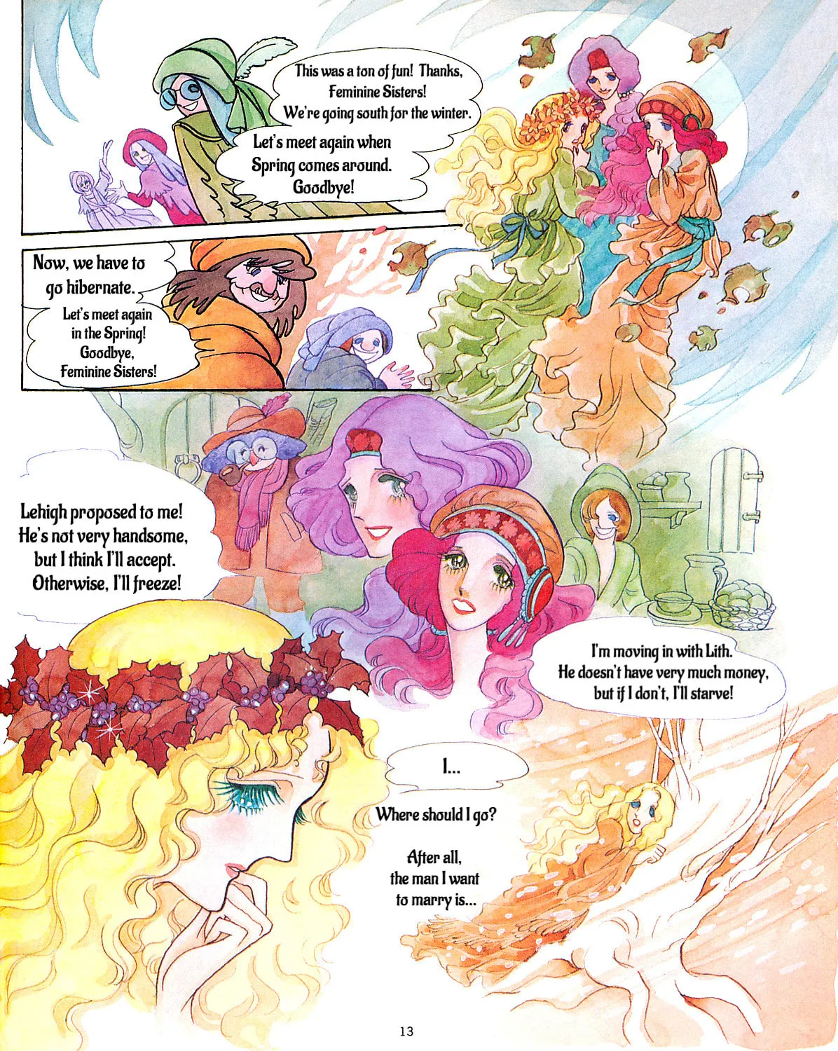 Three Feminine Sisters Chapter 0 page 12 - 