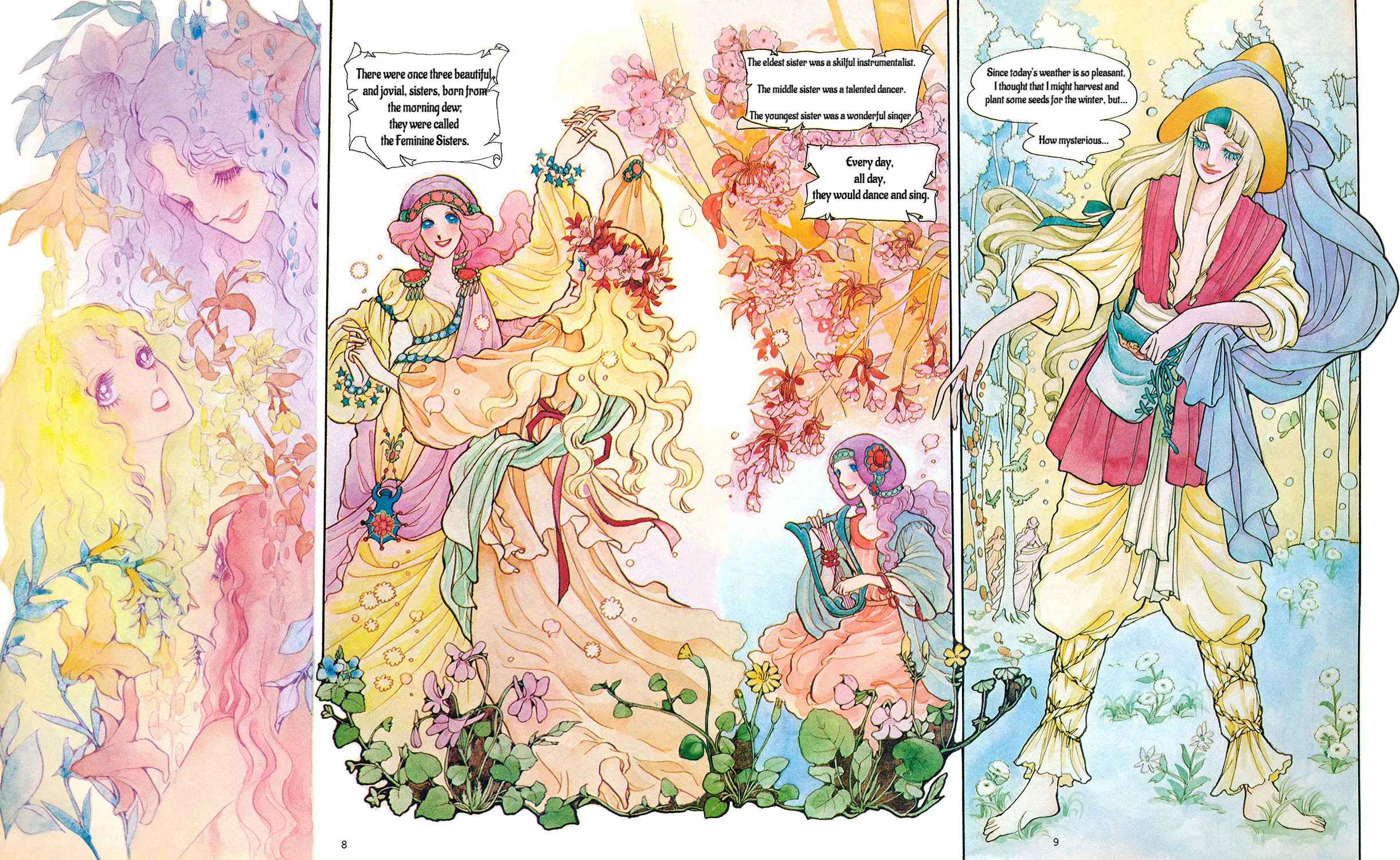 Three Feminine Sisters Chapter 0 page 4 - 