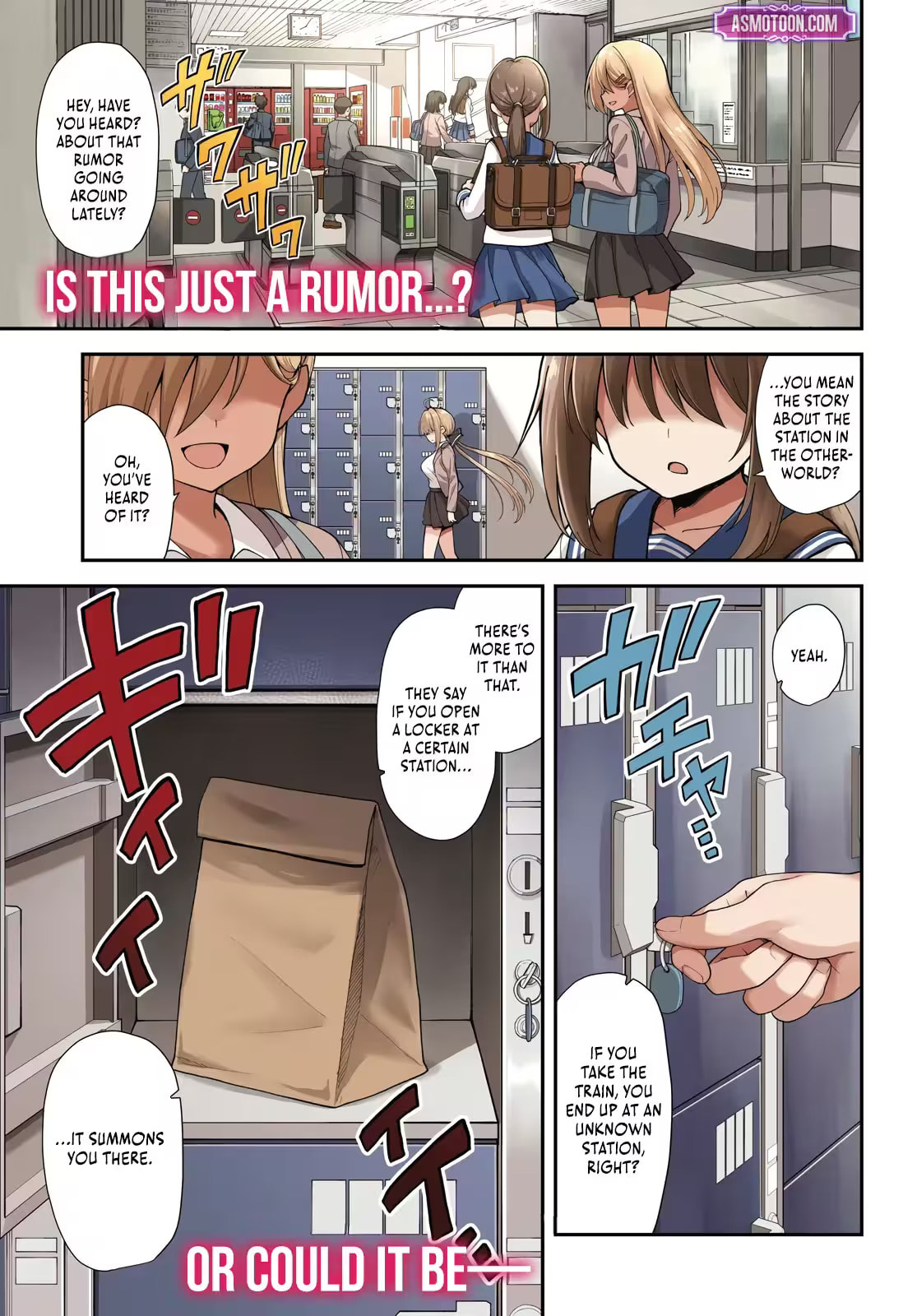 Thrilling Urban Legends: Girls of Modern Anomalies Chapter 1 page 2 - 