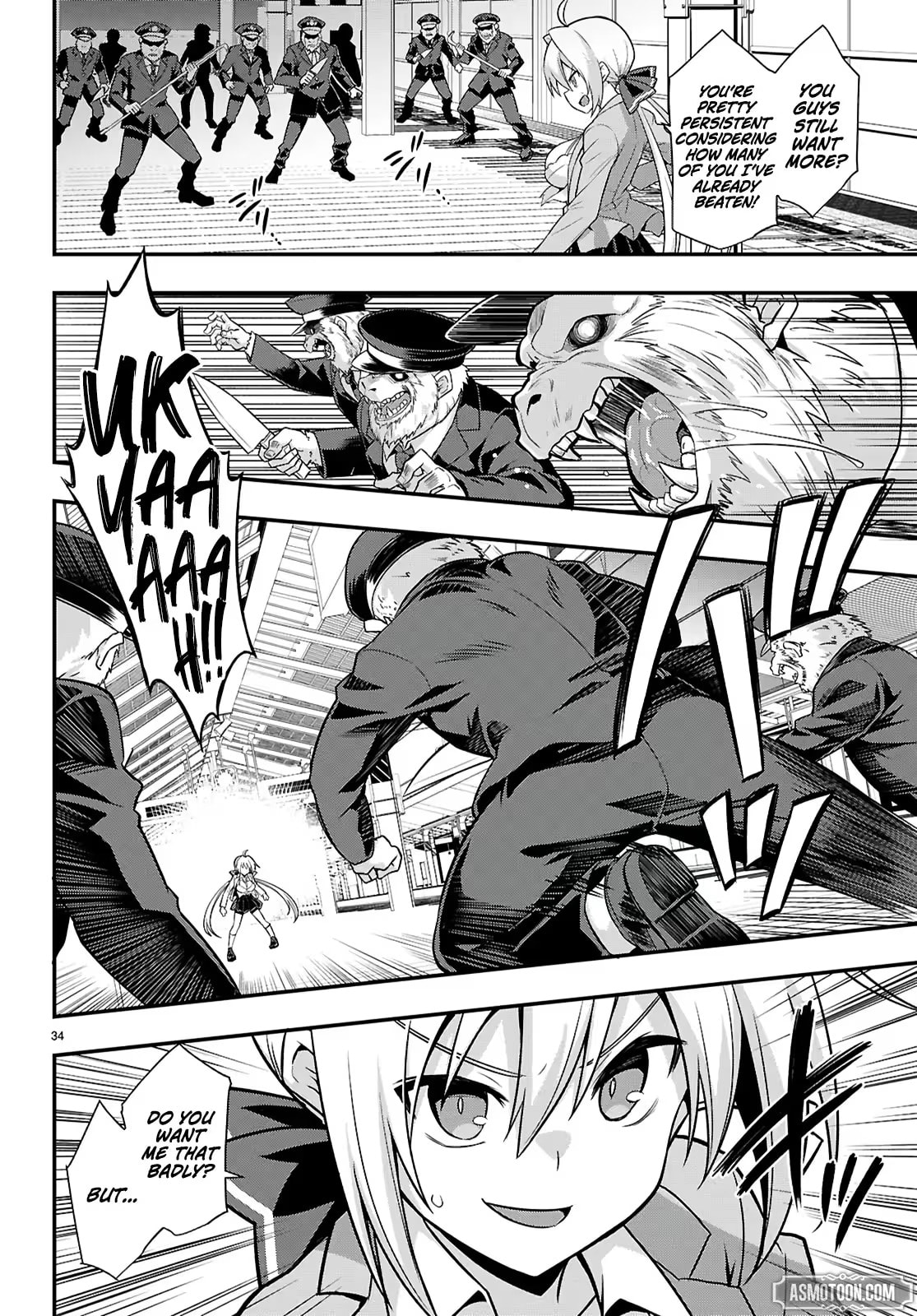 Thrilling Urban Legends: Girls of Modern Anomalies Chapter 1 page 38 - 