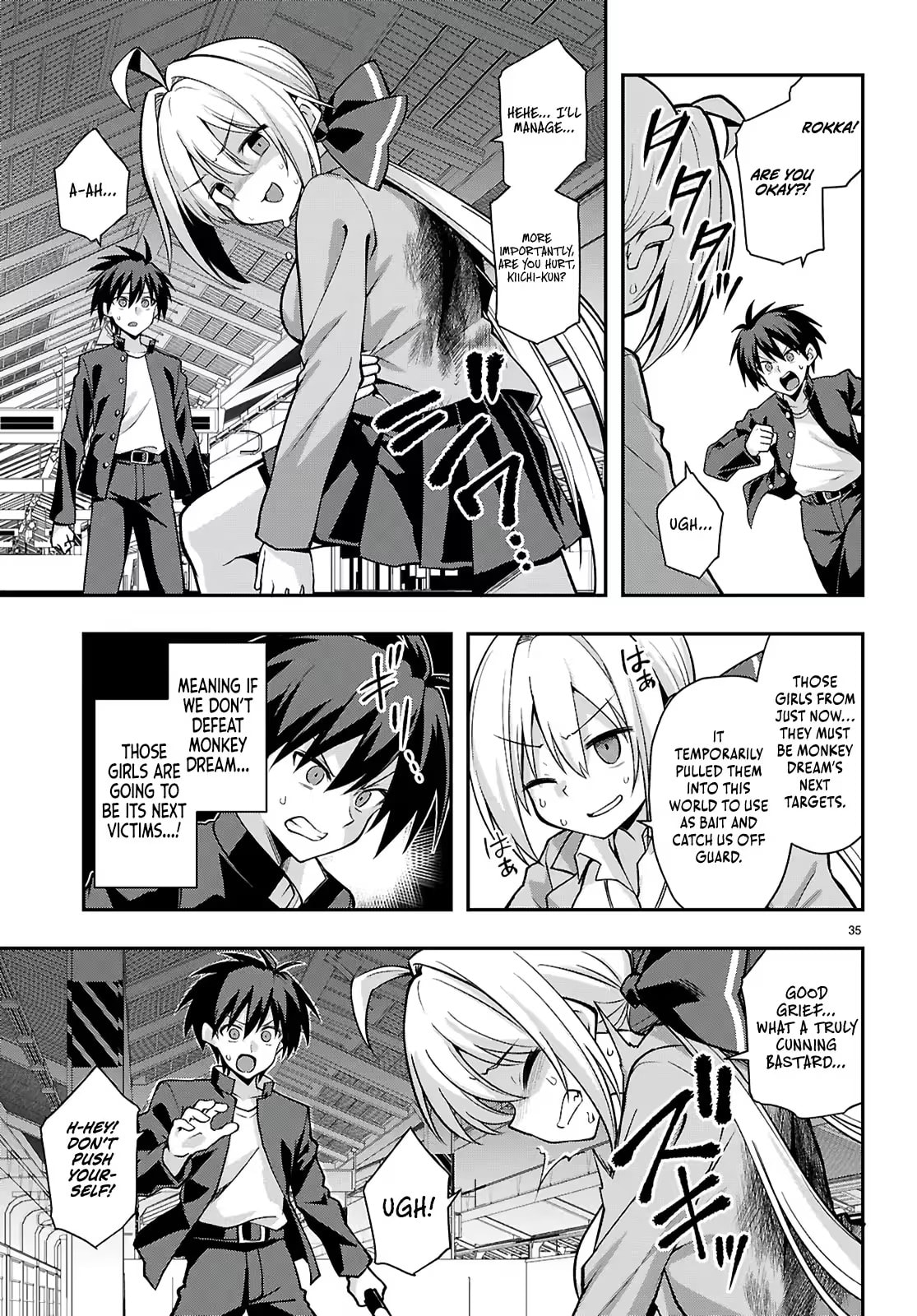 Thrilling Urban Legends: Girls of Modern Anomalies Chapter 2 page 36 - 