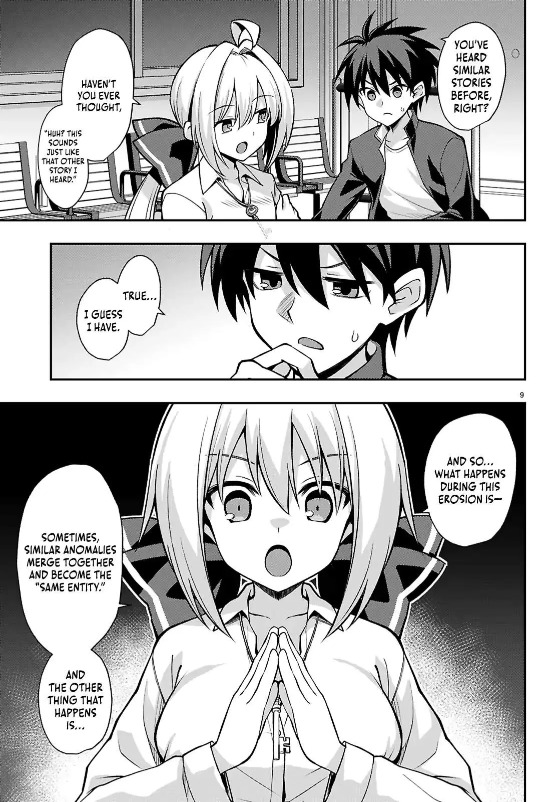 Thrilling Urban Legends: Girls of Modern Anomalies Chapter 3 page 10 - 