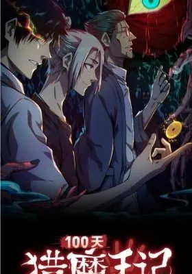 Cover of 100 Days of Demon Hunting Notes (Colored)