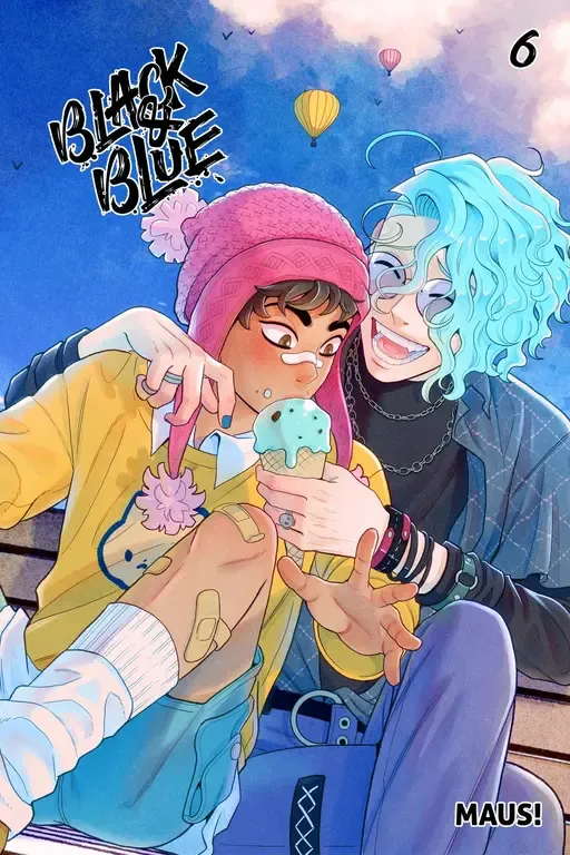 Cover of black & blue