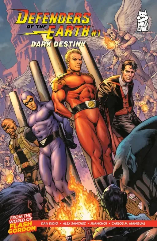 Cover of Defenders of the Earth: Dark Destiny