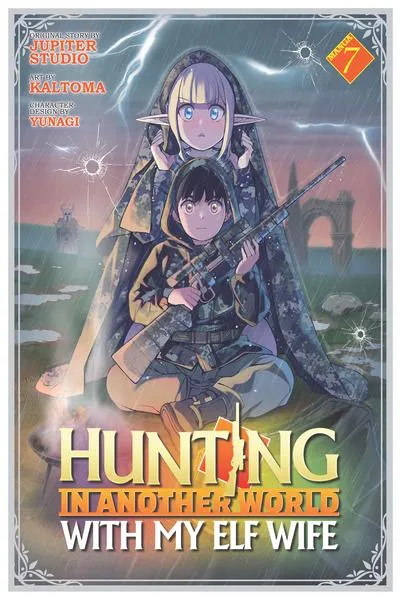 Cover of Hunting in Another World With My Elf Wife