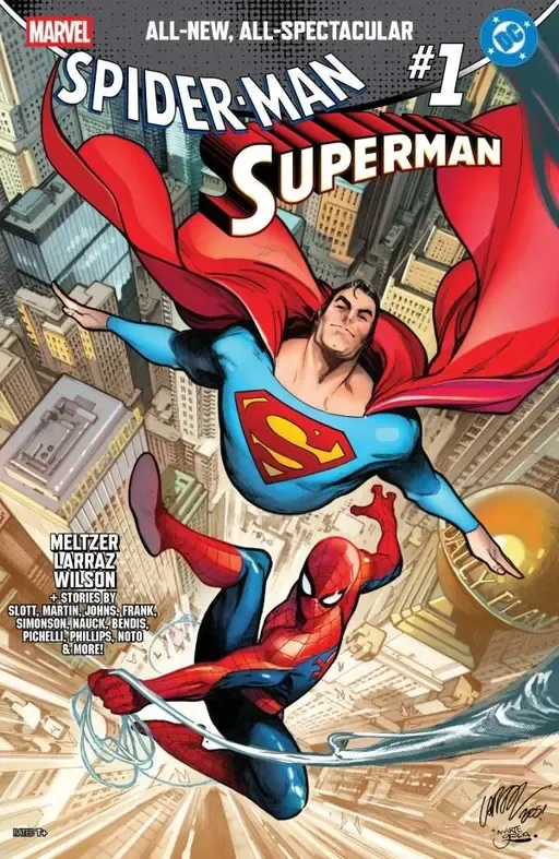 Cover of Marvel / DC: Spider-Man / Superman